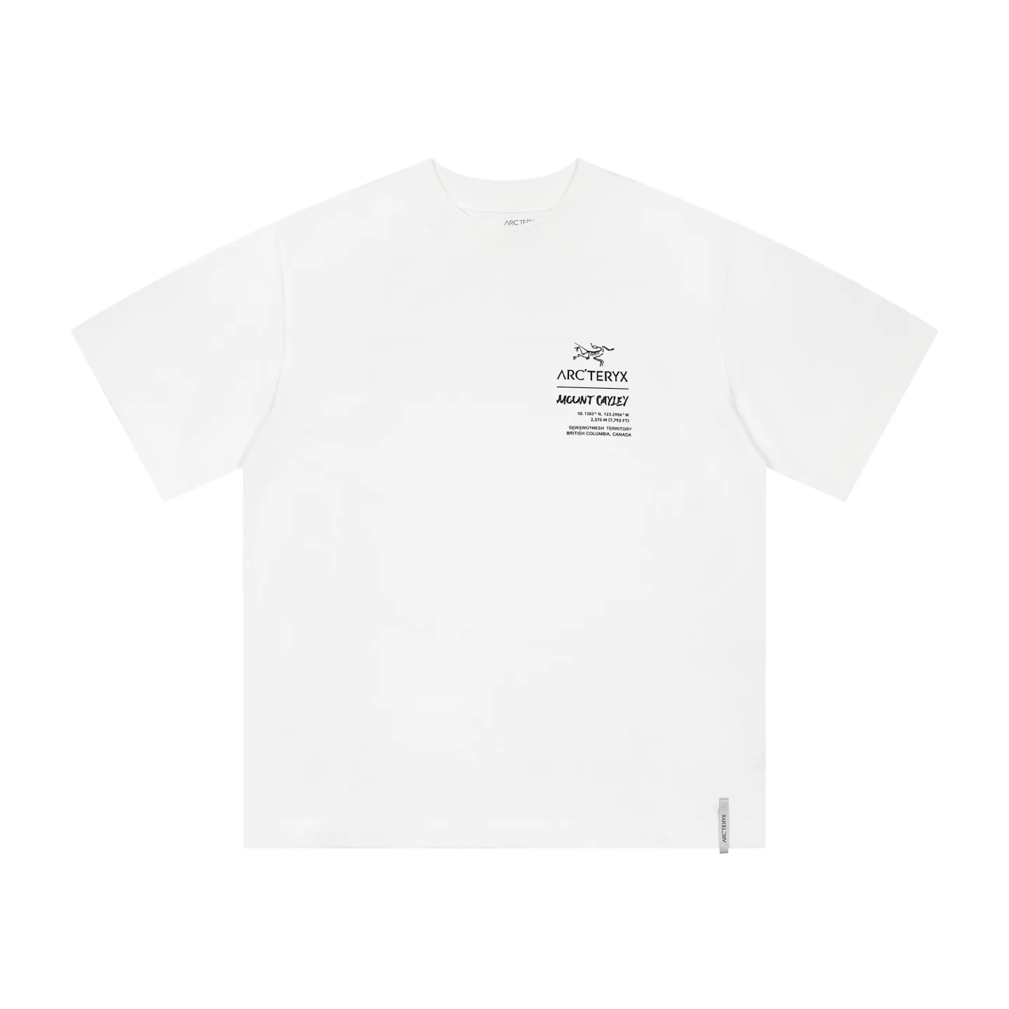 Arcteryx Cormac Series Logo LS T Same Style ✅ Size：XS S M L Black White